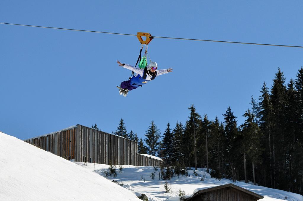 Ferienwohnung John Seymour Leogang Kamer foto